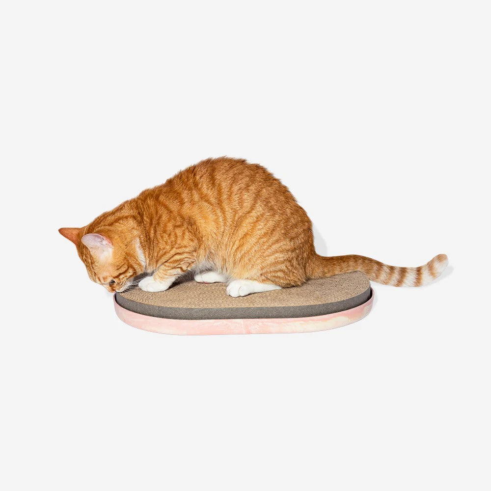 Zee.Cat Scratcher Light Pink - Rascadores para Gatos
