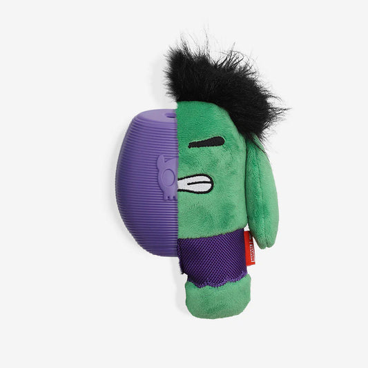 Zee.Dog 2-in-1 Plush Squeaky Toy Hulk - Juguetes para Perros