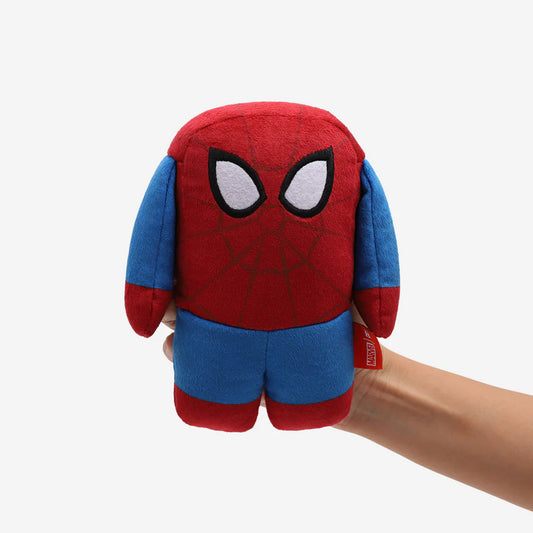 Zee.Dog 2-in-1 Plush Squeaky Toy Spiderman - Juguetes para Perros