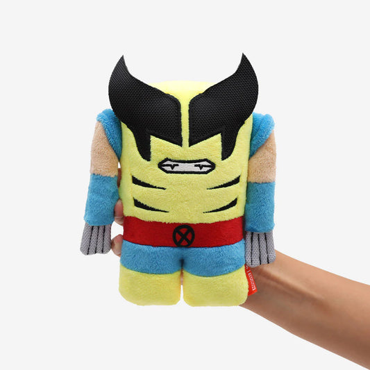 Zee.Dog 2-in-1 Plush Squeaky Toy Wolverine - Juguetes para Perros