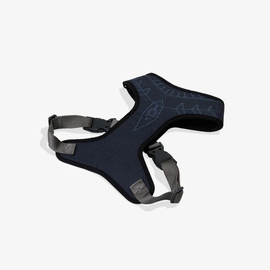 Zee.Dog Adjustable Air Mesh Harness Black Panther - Arnés para Perros
