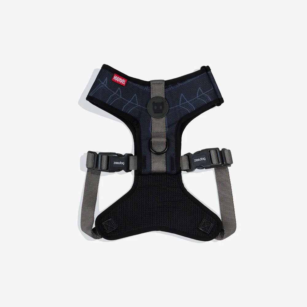 Zee.Dog Adjustable Air Mesh Harness Black Panther - Arnés para Perros