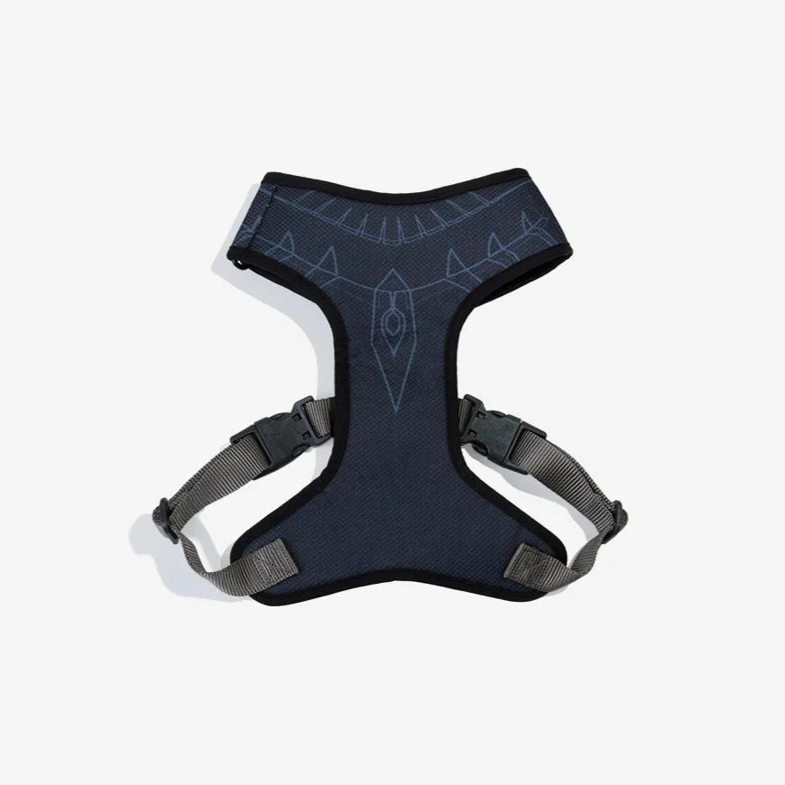 Zee.Dog Adjustable Air Mesh Harness Black Panther - Arnés para Perros