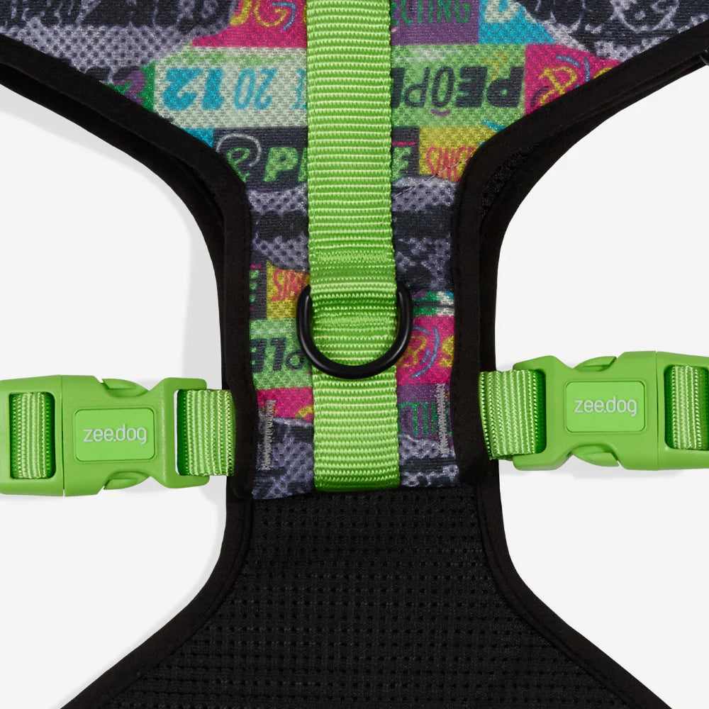 Zee.Dog Adjustable Air Mesh Harness Manifesto - Arnés para Perros