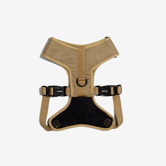 Zee.Dog Adjustable Air Mesh Harness Sand - Arnés para Perros