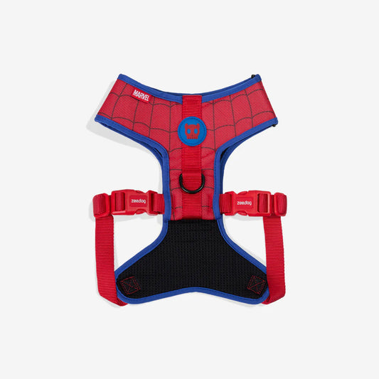 Zee.Dog Adjustable Air Mesh Harness Spider-Man - Arnés para Perros