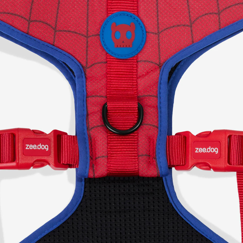 Zee.Dog Adjustable Air Mesh Harness Spider-Man - Arnés para Perros