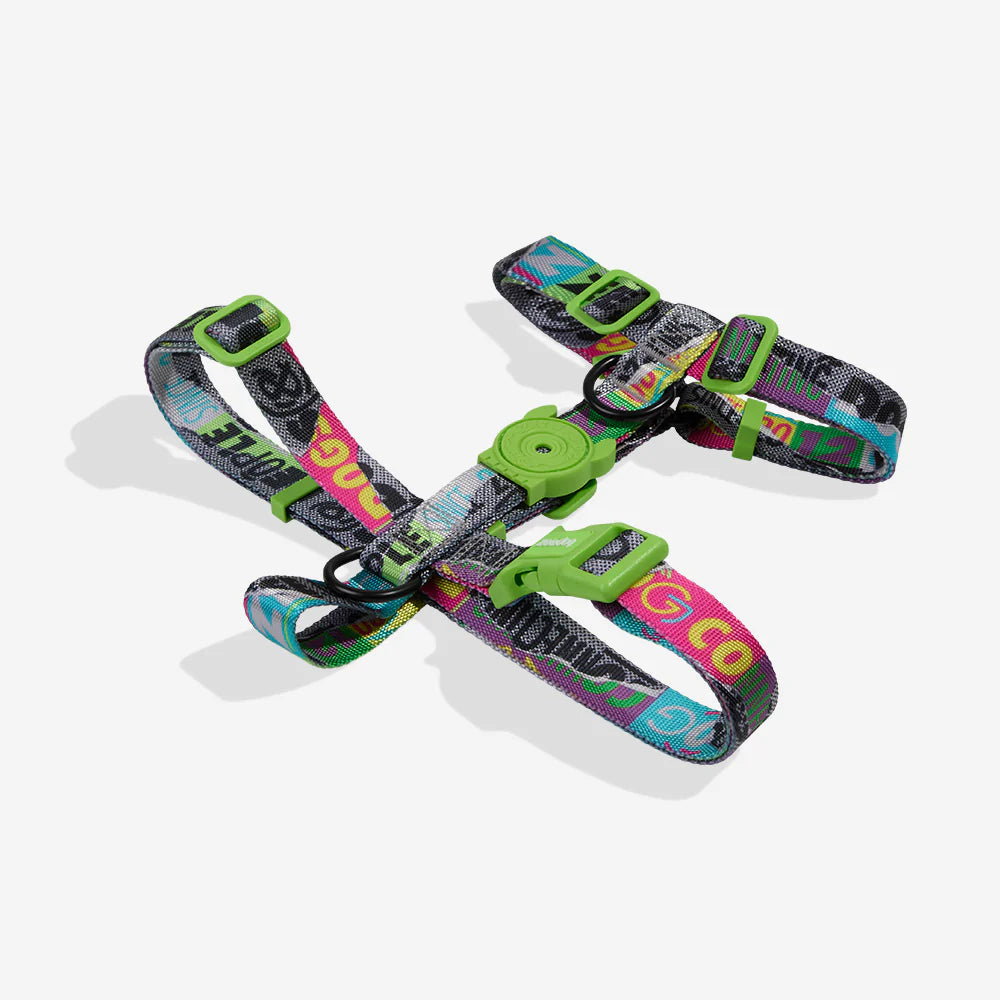 Zee.Dog H Harness Manifesto - Arnés para Perros