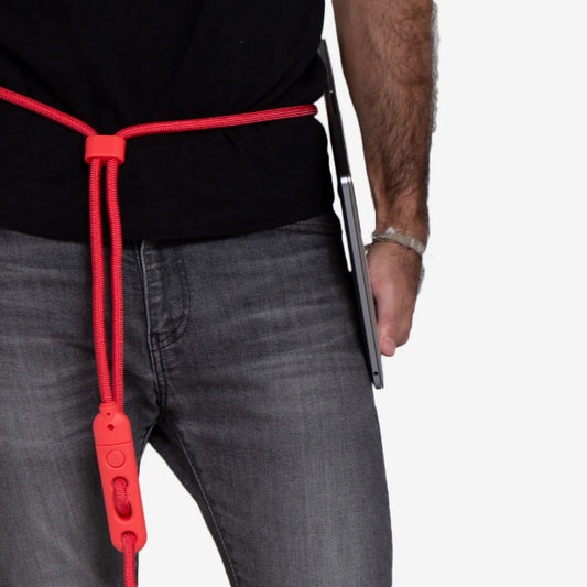 Zee.Dog Hands-Free Leash Neon Coral - Correas para Perros