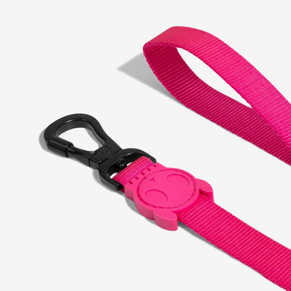Zee.Dog Leash Pink LED - Correas para Perros