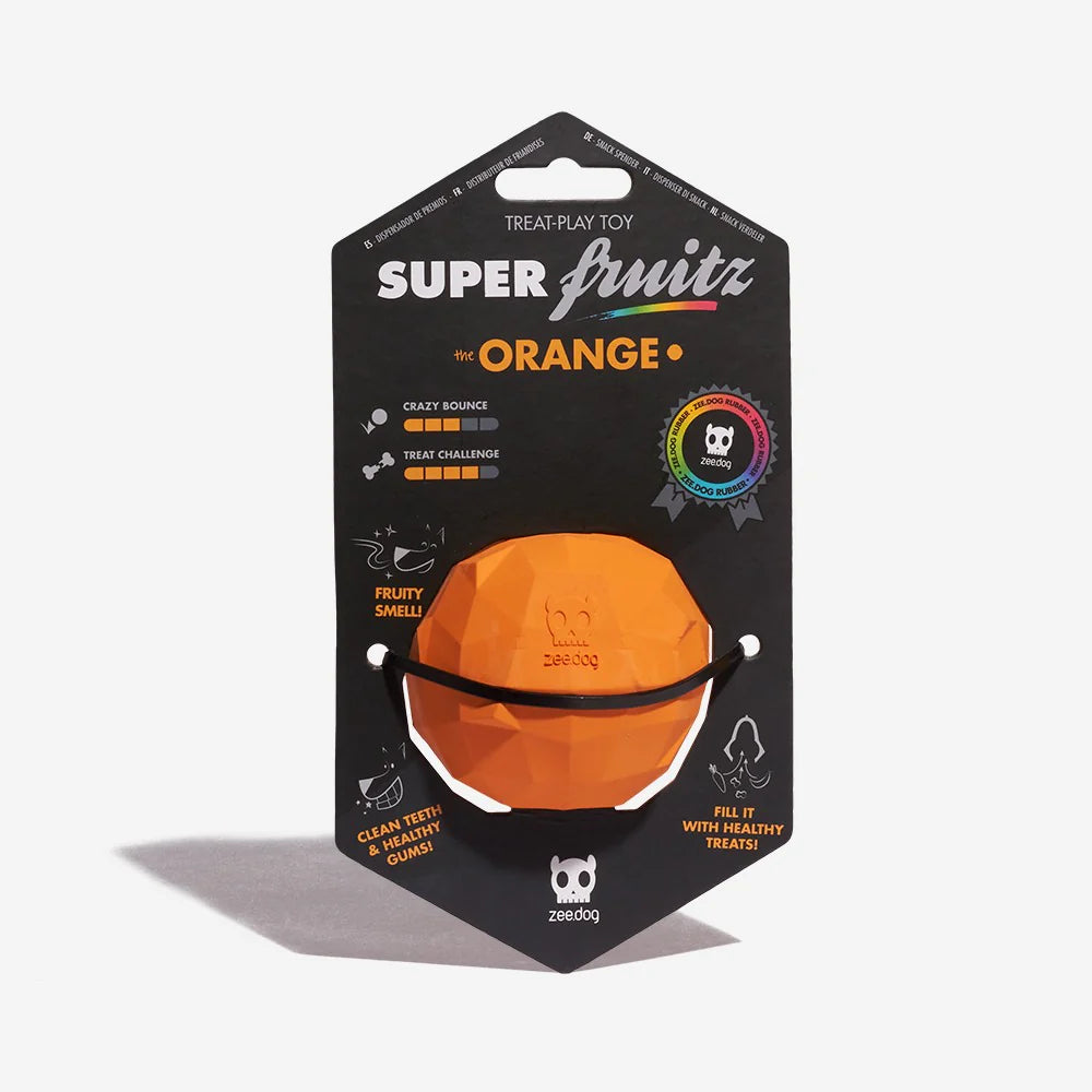 Zee.Dog Super Orange - Juguetes para Perros