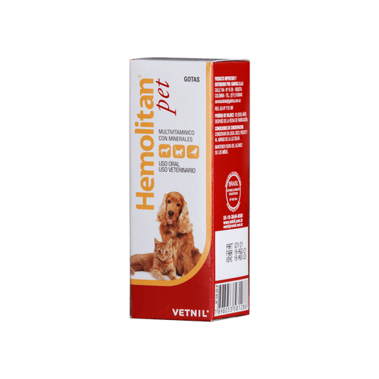 Hemolitan Pet - Suplementos para Perros y Gatos - Petit Paws