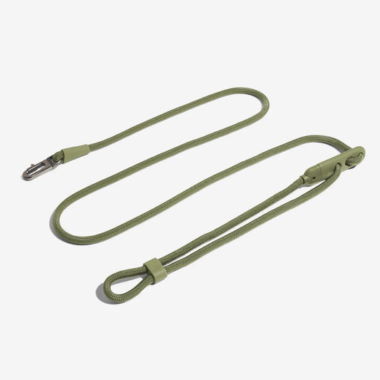 Zee.Dog Hands-Free Leash Army Green - Correas para Perros