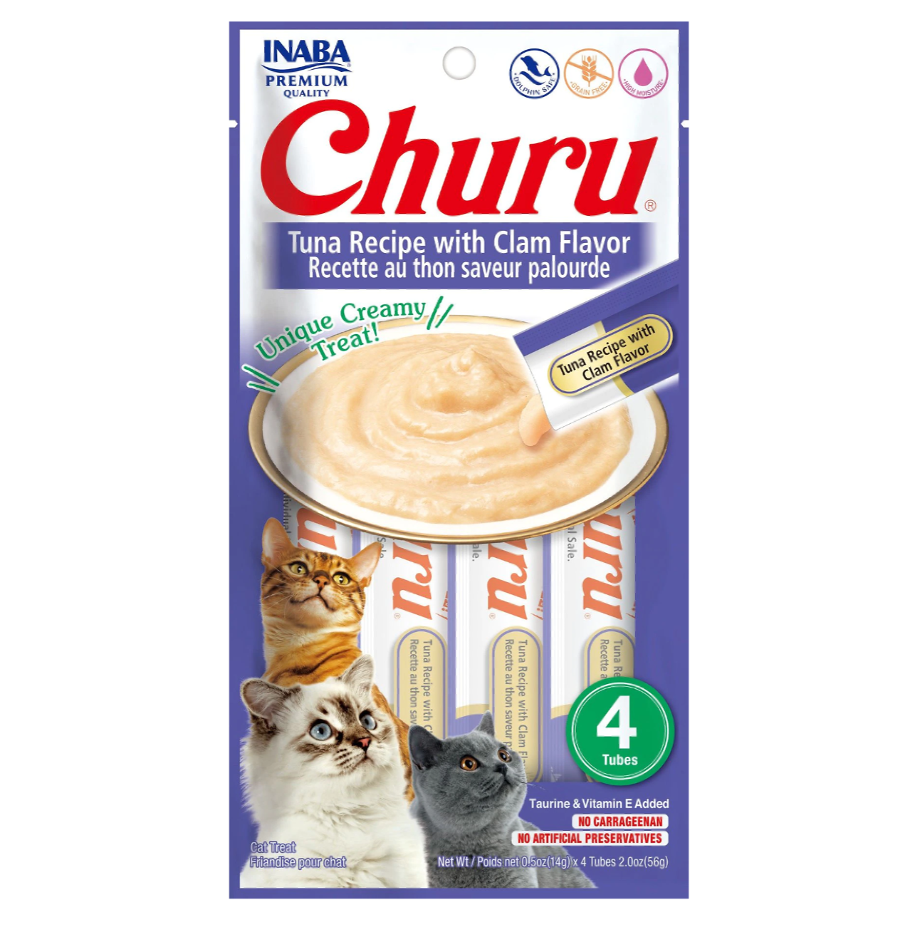 Churu Atún y Almeja - Snacks para Gatos