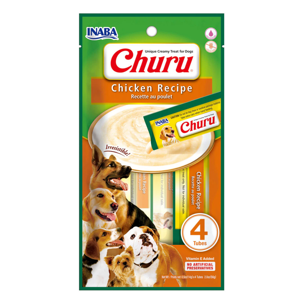 Churu Chicken para Perros (4 Unidades) - Snacks para Perros
