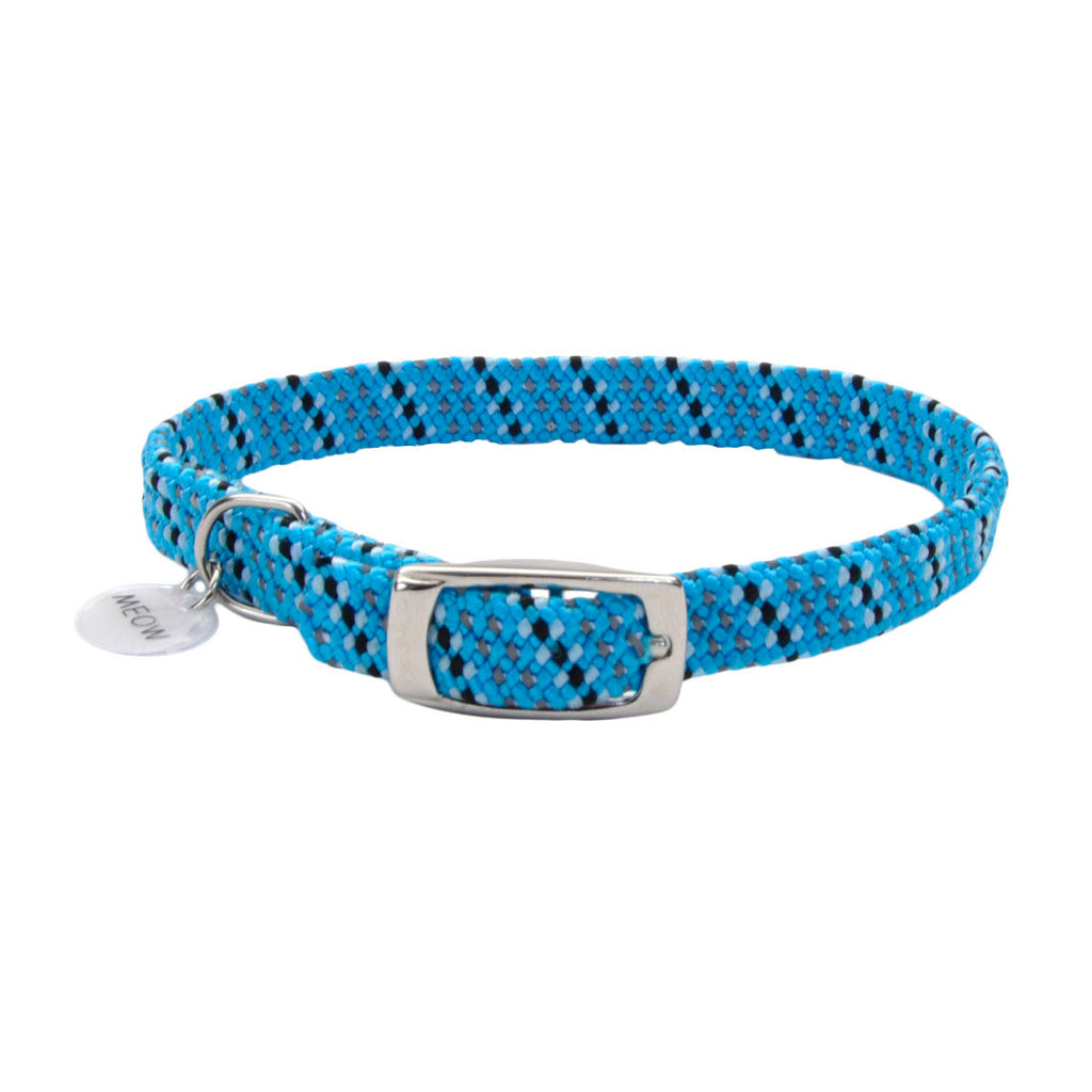 Coastal ElastaCat Reflective Stretch Collar Azul - Collares para Gatos