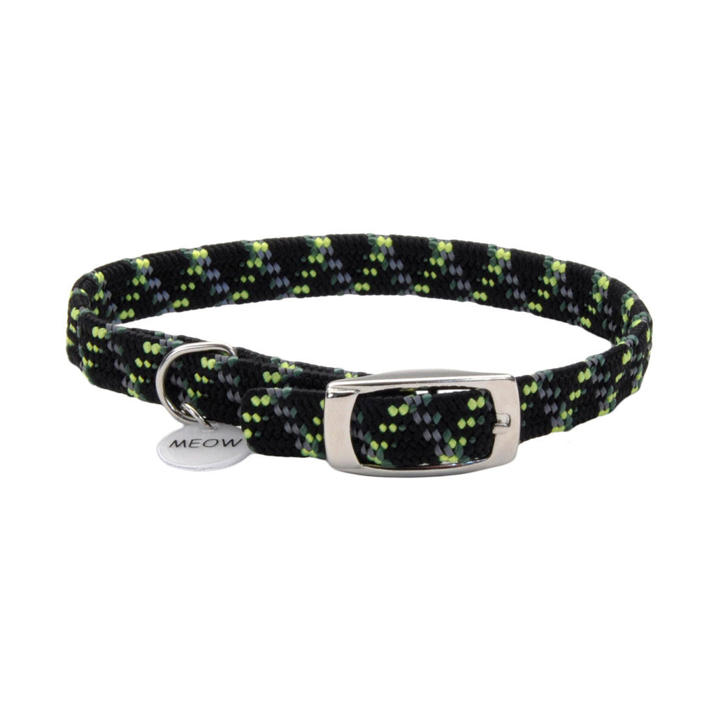 Coastal ElastaCat Reflective Stretch Collar Negro - Collares para Gatos