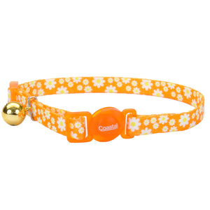 Coastal Fashion Collar Daisy Naranja - Collares para Gatos