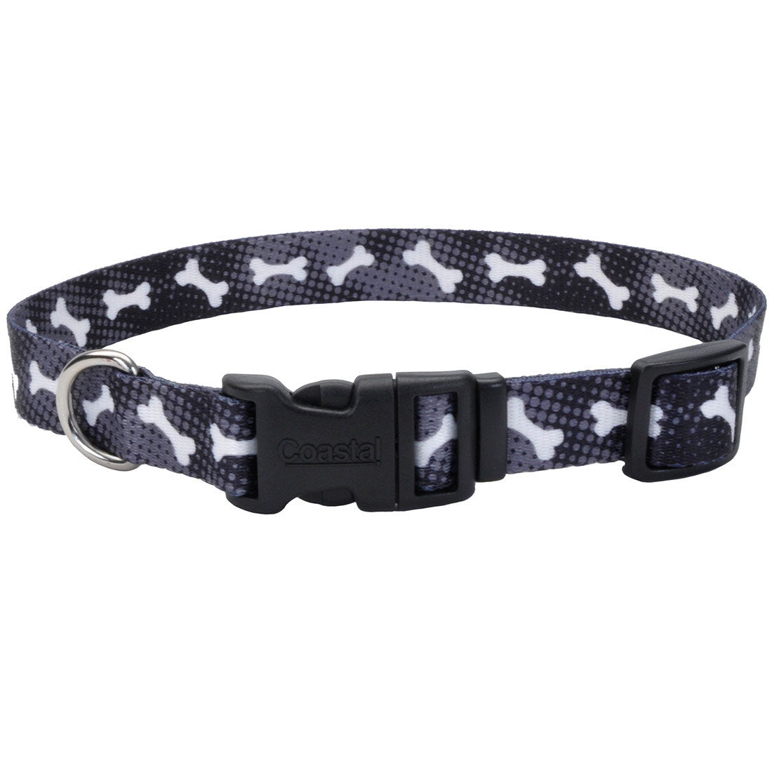 Coastal Styles Collar Black Bones - Collares para Perros
