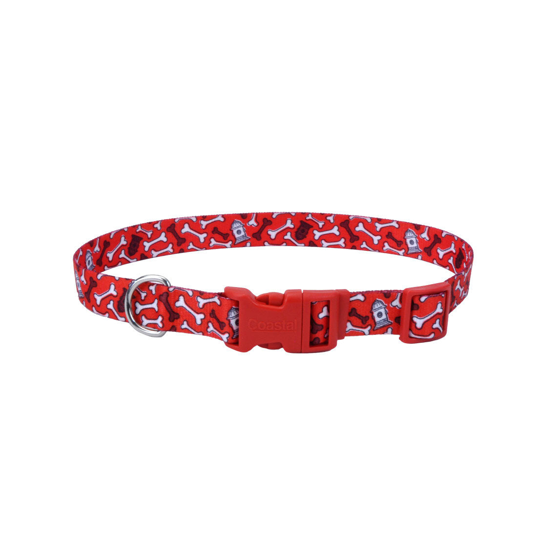 Coastal Styles Collar Red Bones - Collares para Perros