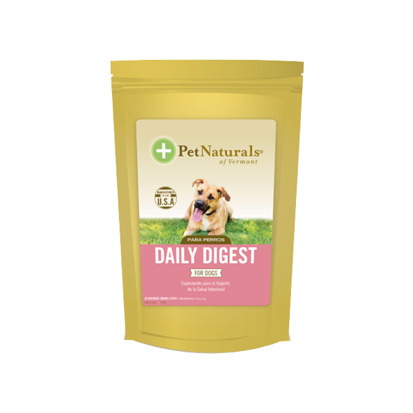 Daily Digest Pet Naturals - Suplemento alimenticio para Perros