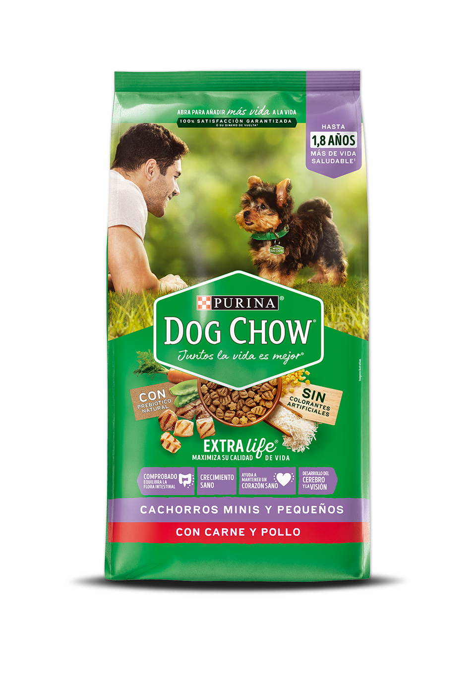 Dog Chow Cachorros Minis y Pequeños - Alimento para Perros