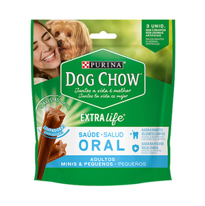 Dog Chow Salud Oral Adultos Minis y Pequeños - Snacks para Perros