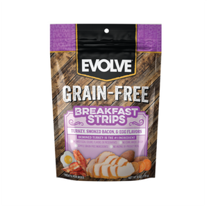 Evolve Grain Free Breakfast Strips - Snacks para Perros