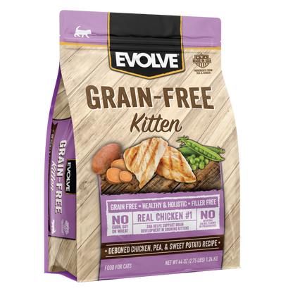 Evolve Grain Free Kitten - Alimento Holistico para Gatos