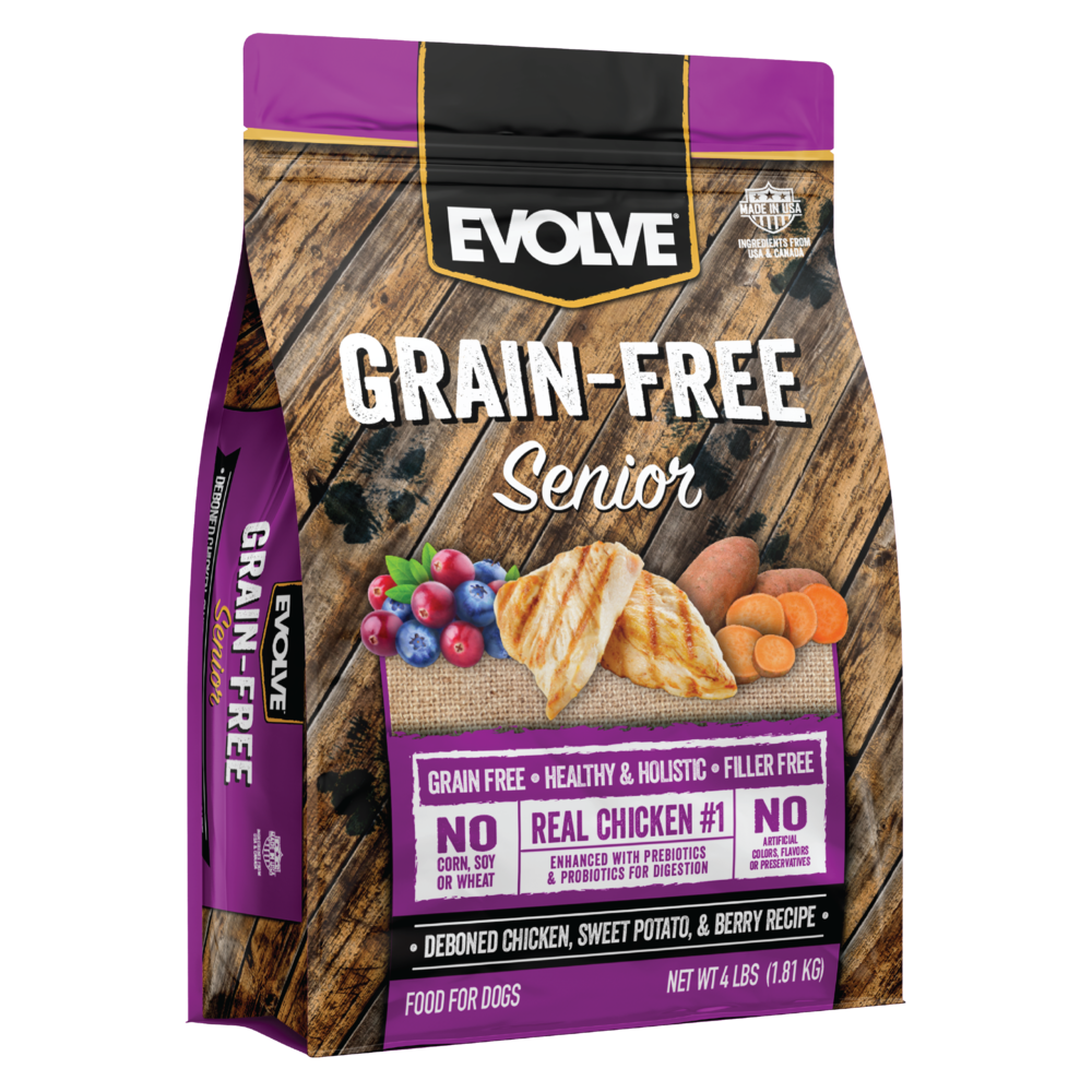 Evolve Grain Free Senior Pollo - Alimento Holistico para Perros