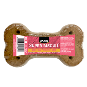 Evolve Super Biscuit Manzana y Yogurt - Galletas para Perros