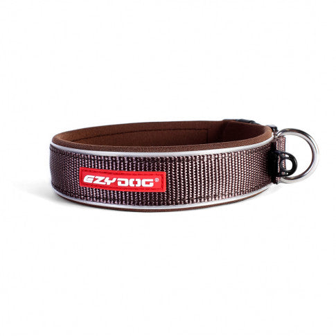 EzyDog Collar Neo Classic Chocolate - Collares para Perros