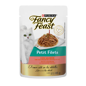 Fancy Feast Petit Filets Salmón - Alimento Húmedo para Gatos
