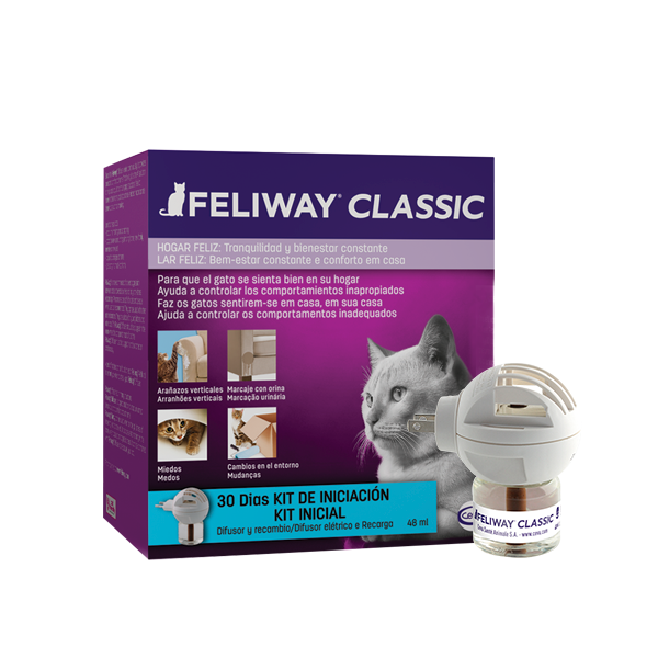 Feliway Classic Difusor + Recarga - Feromonas para Gatos