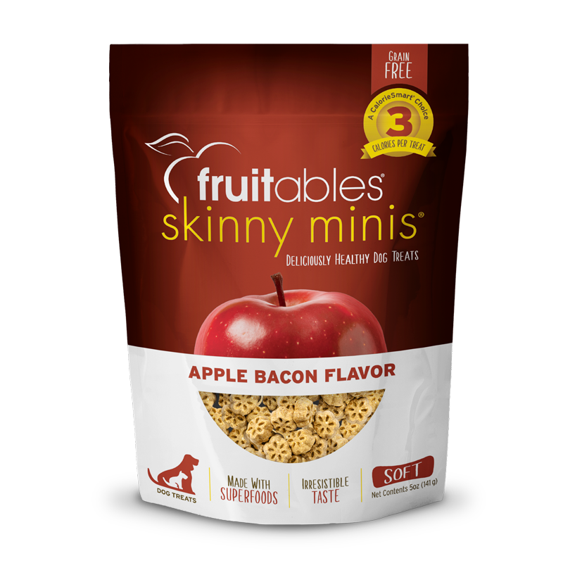 Fruitables Skinny Minis Apple Bacon (141 G) - Snacks para Perros