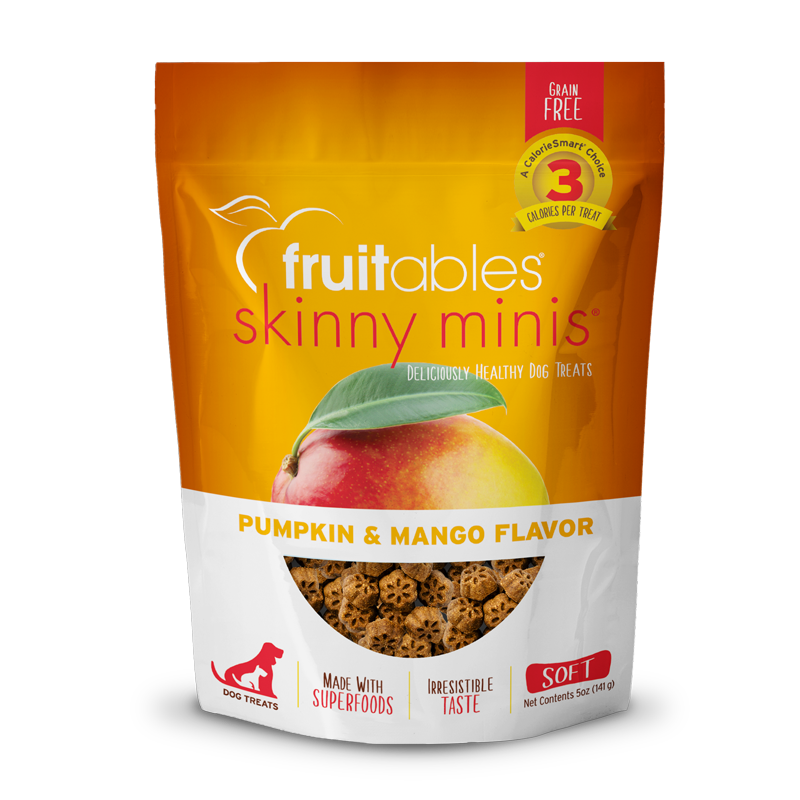 Fruitables Skinny Minis Pumpkin and Mango (141 G) - Snacks para Perros