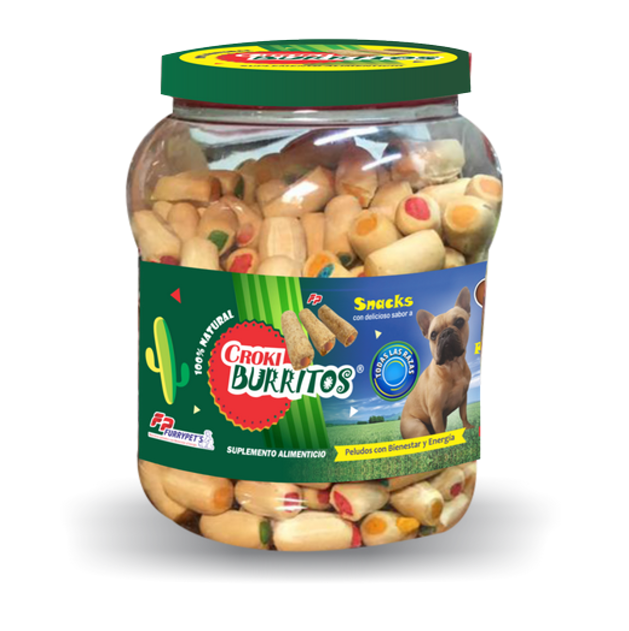 Crokiburritos (800 G) - Galletas y Snacks para Perros