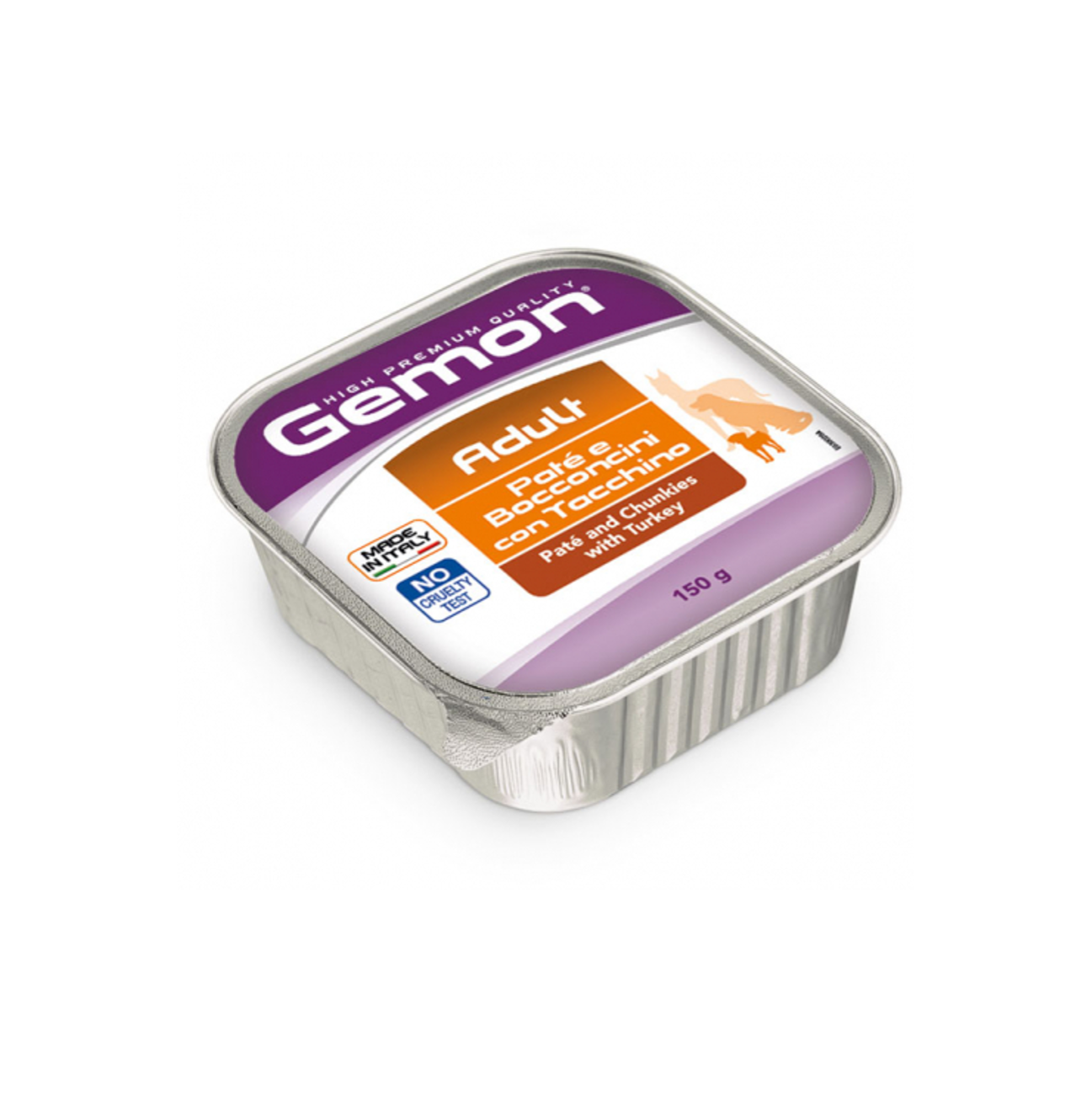 Gemon Paté and Chunkies Adult with Turkey - Alimento Húmedo para Perro