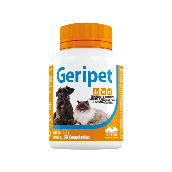 Geripet (30 Comprimidos) - Medicamentos para Perros y Gatos