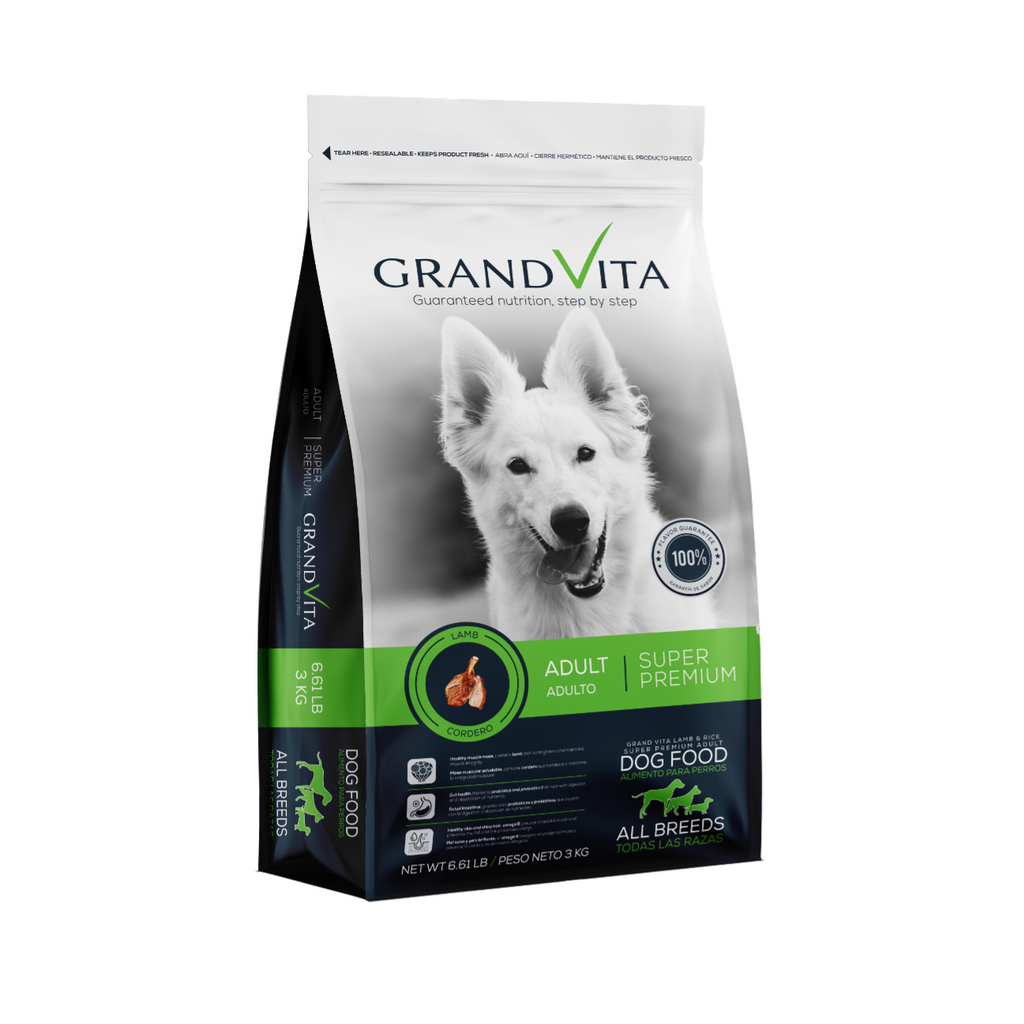 Grand Vita Adultos Cordero - Alimento para Perros