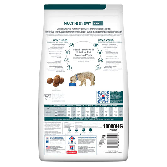 Hill's Prescription Diet w/d - Alimento para Perros