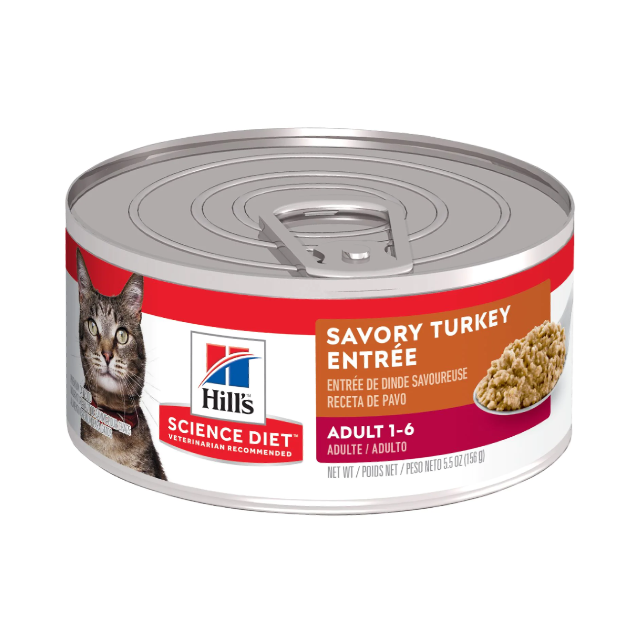 Hills Science Diet Adult Turkey Lata - Alimento Húmedo para Gatos