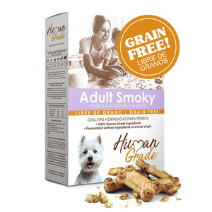 Human Grade Grain Free Adult Smoky - Galletas para Perros