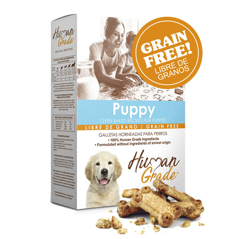 Human Grade Grain Free Puppy Milk - Galletas para Perros