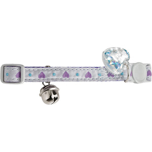 Hunter Cat Collar Purple Heart - Collares para Gatos
