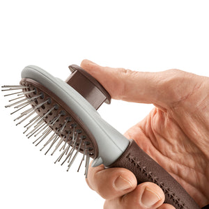 Pin Brush Spa Self-Cleaning M - Cepillos para Perros