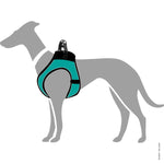 Hunter Harness Hilo Comfort Turquoise - Arnés para Perros