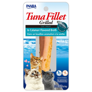 Inaba Cat Grilled Tuna Fillet in Calamari Broth - Snacks para Gatos