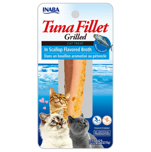 Inaba Cat Grilled Tuna Fillet in Scallop Broth - Snacks para Gatos