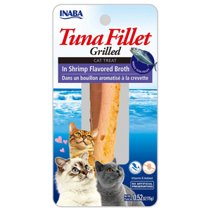 Inaba Cat Grilled Tuna Fillet in Shrimp Broth - Snacks para Gatos